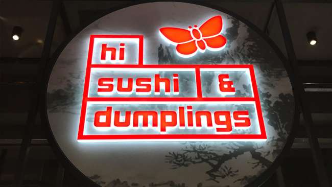 Studio Equator Latest Fit Outs for Geelong Hi Sushi &amp; Dumplings